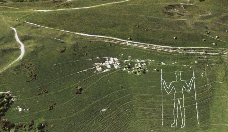Illustration for article titled The Coolest and Weirdest Artworks That Are Visible from Space